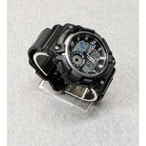 CASIO World Time Illuminator 46mm Digital Black Watch AEQ-200W